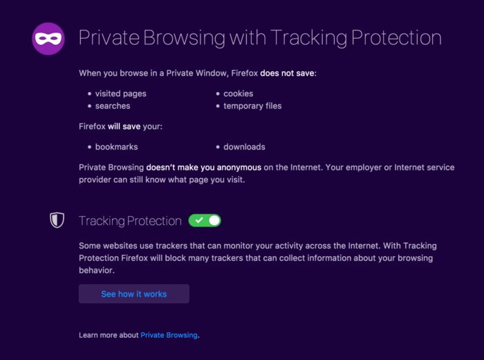 Firefox Private Browsing Mac Download